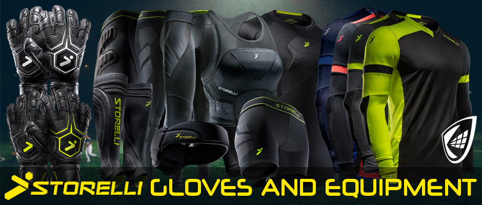 Goalkeeper training, performance, and safety gear, shirts, and shorts