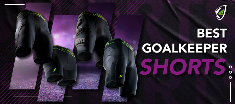 Protective and padded shorts for male and female goalkeepers.