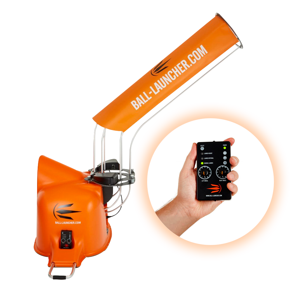 how to adjust speed on ball launcher