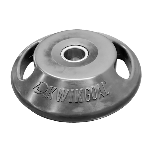 The Kwik Goal Air TOM rubberized steel base