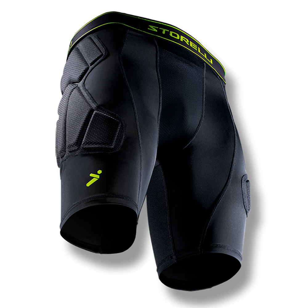 Baselayer goalkeeper undershorts designed to provide the hard-core turf burn protection