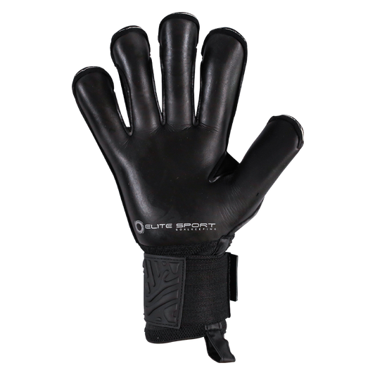 Elite Sport Black Solo Goalkeeper Gloves