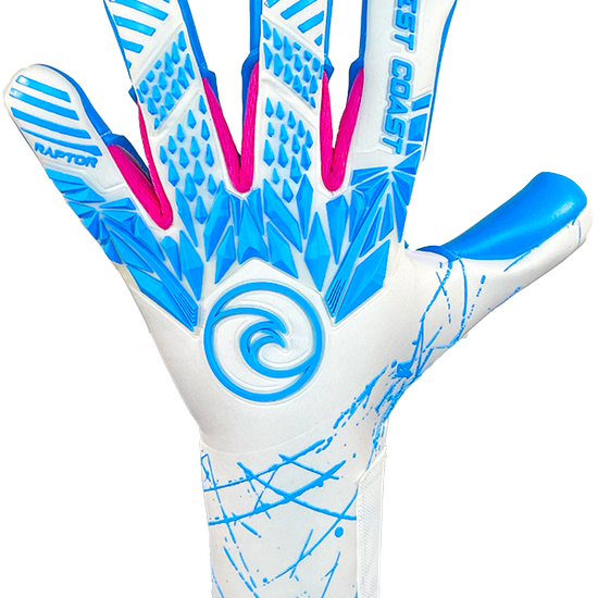 Breathable backhand and punch zone on the West Coast Raptor Typhoon