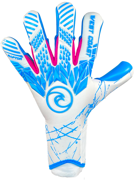 Breathable backhand and punch zone on the West Coast Raptor Typhoon