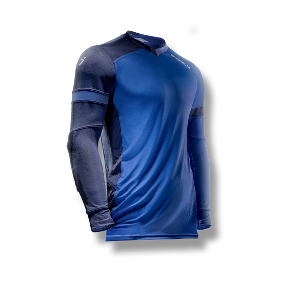 Blue Hydra Gladiator goalkeeper jersey from Storelli
