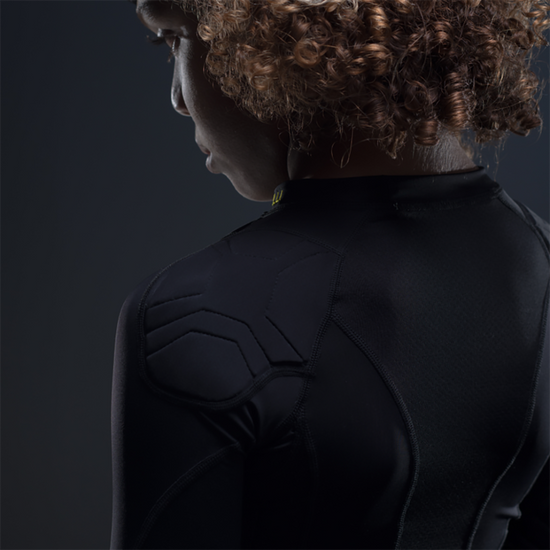 shoulder padding on storelli 3/4 jersey