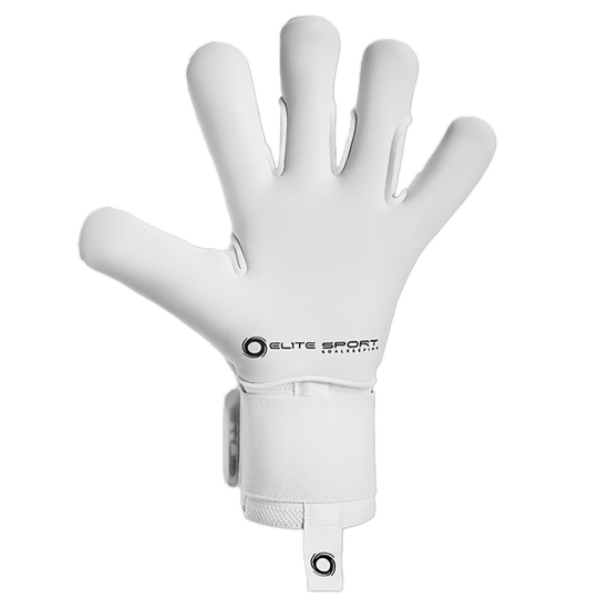 Contact latex on the Elite Sport Revolution II White GK Glove