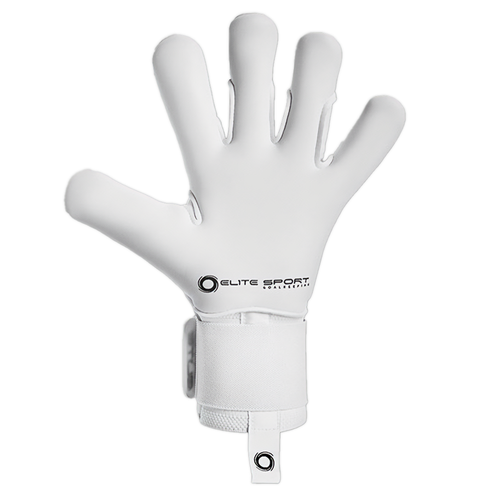 Contact latex on the Elite Sport Revolution II White GK Glove