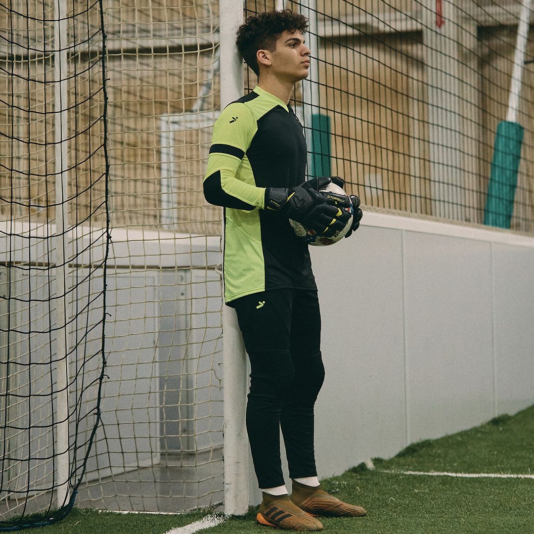 Keeperstop goalkeepers wear Storelli protection