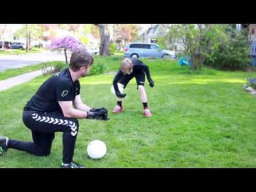 At Home Youth Goalkeeper Handling Training for Beginners