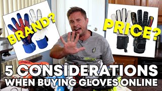 How To Select A Goalkeeper Glove Online