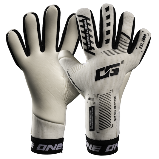 The OG1 Heritage Negative cut goalie gloves