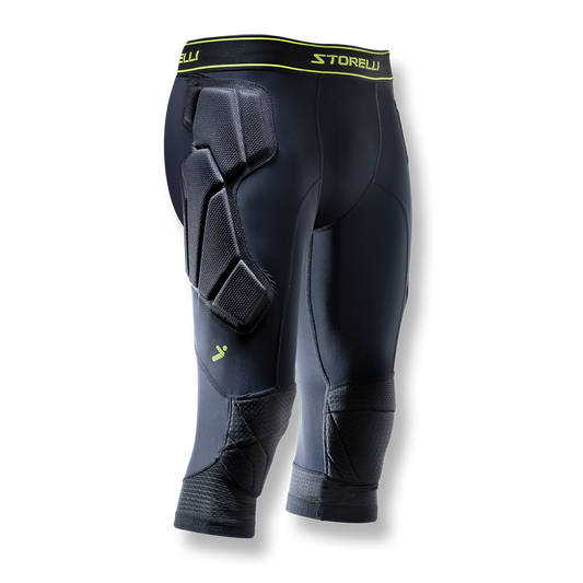 3/4 cut goalkeeper leggings with padding from Storelli