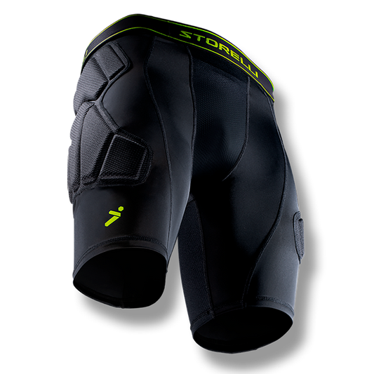 Baselayer goalkeeper undershorts designed to provide the hard-core turf burn protection