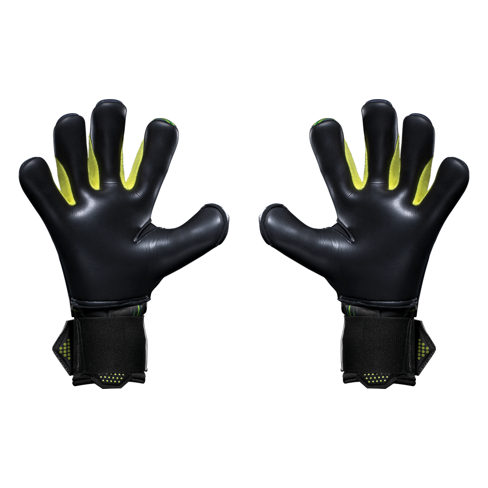 3.5mm contact latex on the Storelli Silencer Menace goalkeeper glove