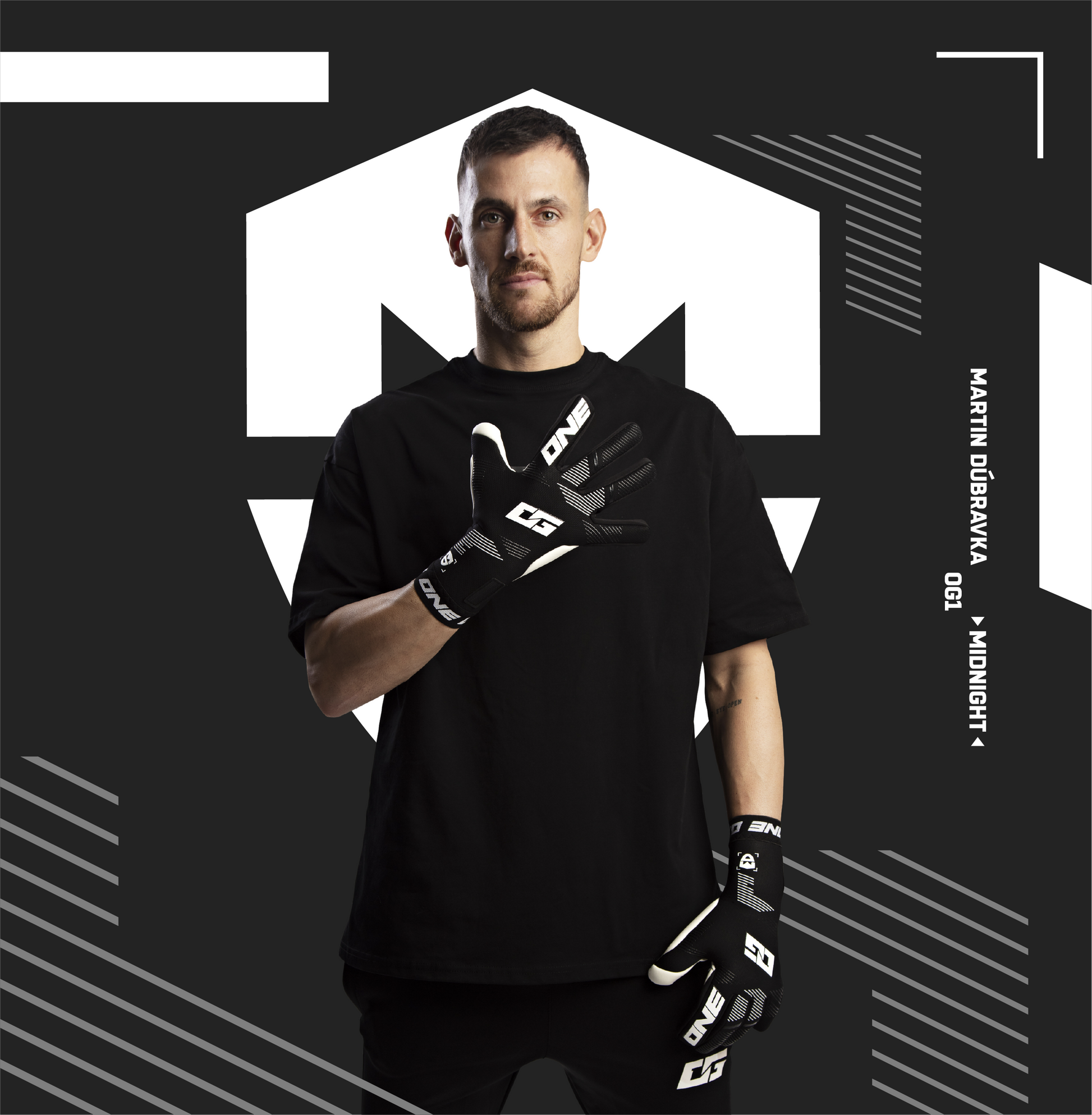 Martin Dubravka OG1 Midnight Goalkeeper Gloves