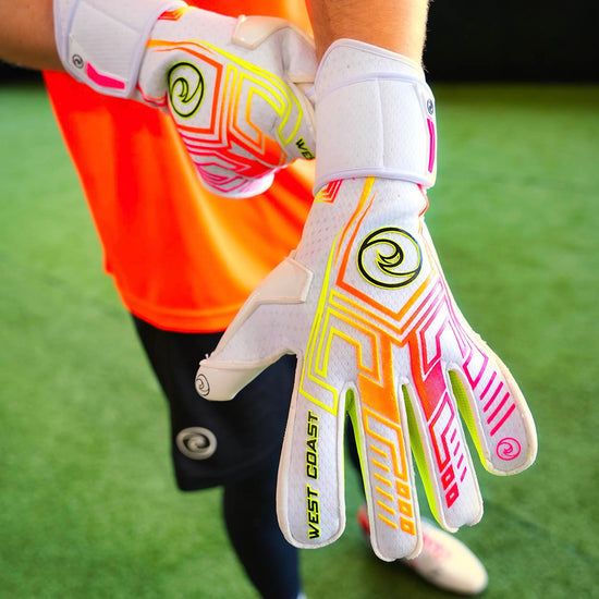 West Coast Shockwave Sunset Slim Fitting Goalie Glove