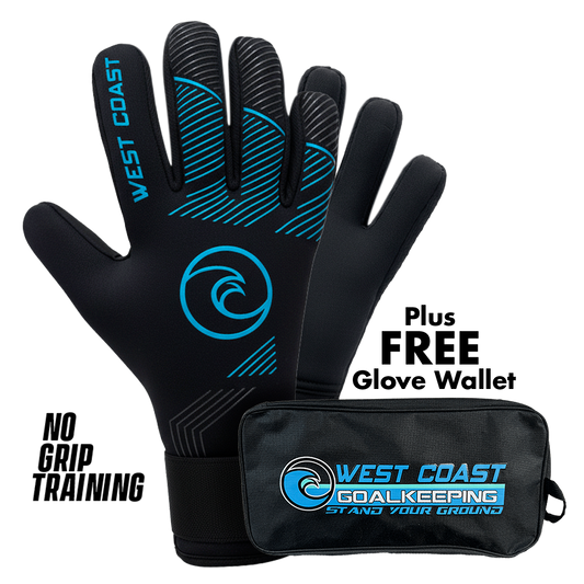 West Coast Goalkeeping No Grip Training Gloves