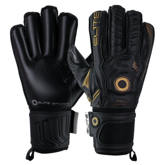 Elite Sport Black Real Goalkeeper Gloves