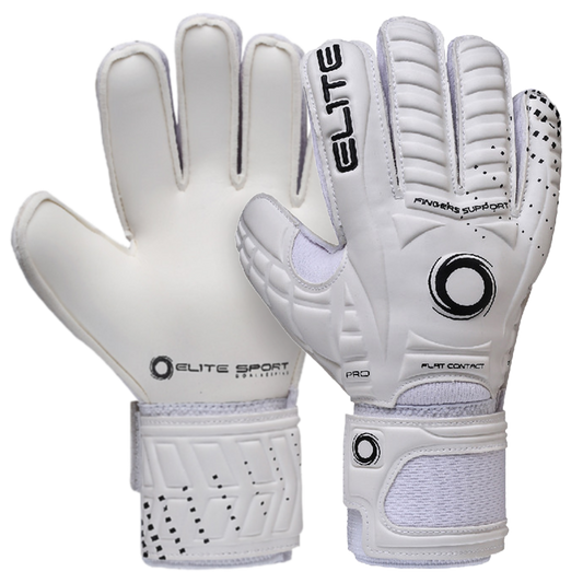 Elite Sport Warrior White Goalkeeper Gloves