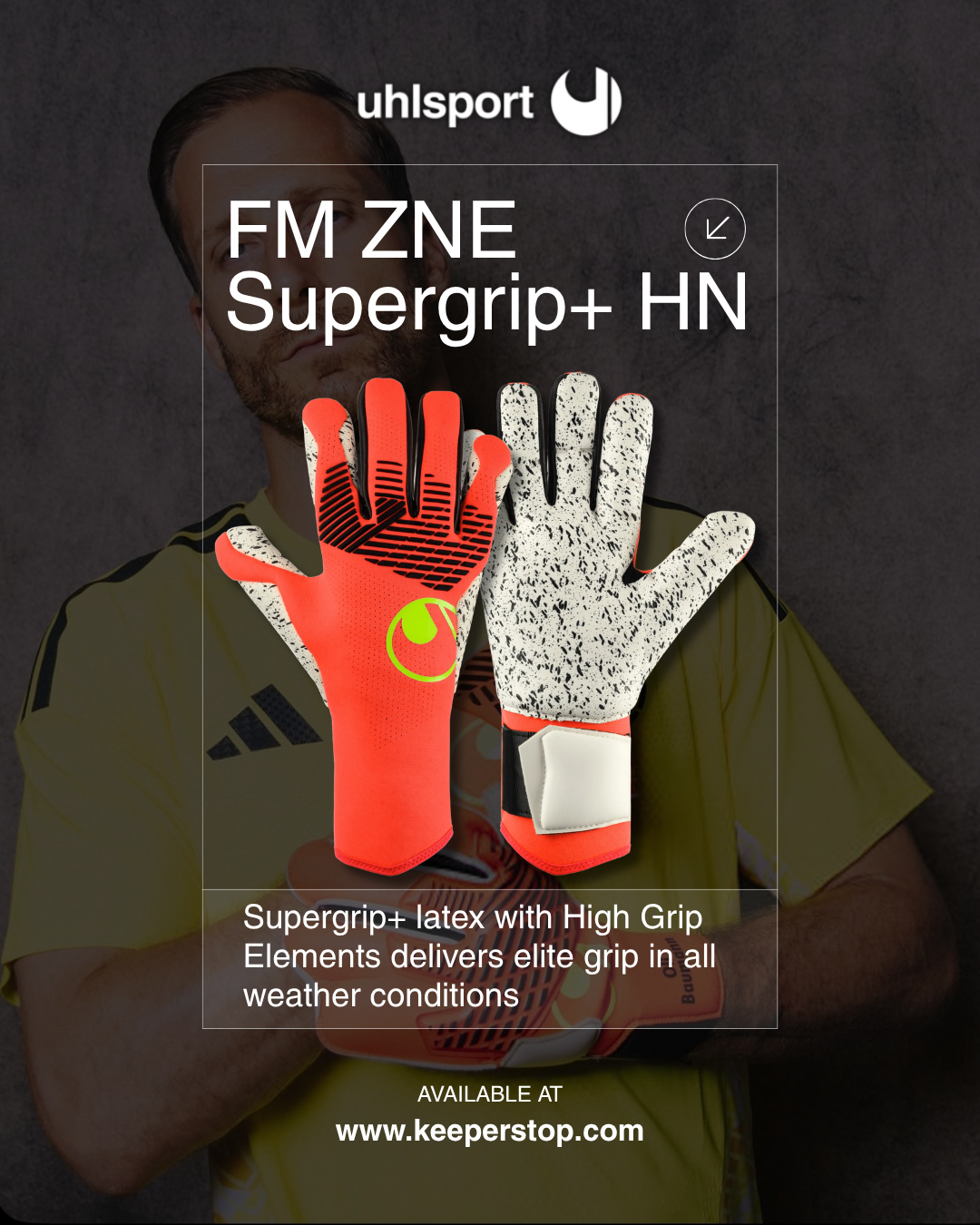 Uhlsport FM ZNE Supergrip+ HN