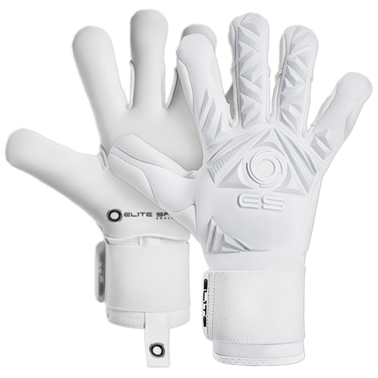 Elite Sport Revolution II White Goalkeeper Gloves
