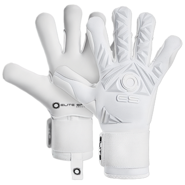 Elite Sport Revolution II White Goalkeeper Gloves
