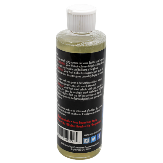 Reusch soccer goalie glove wash