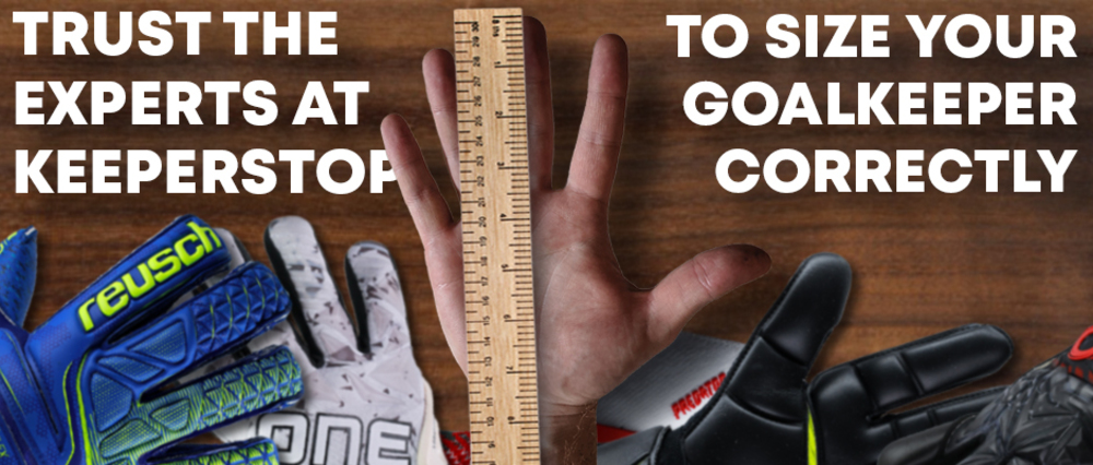 How to size goalkeeper gloves