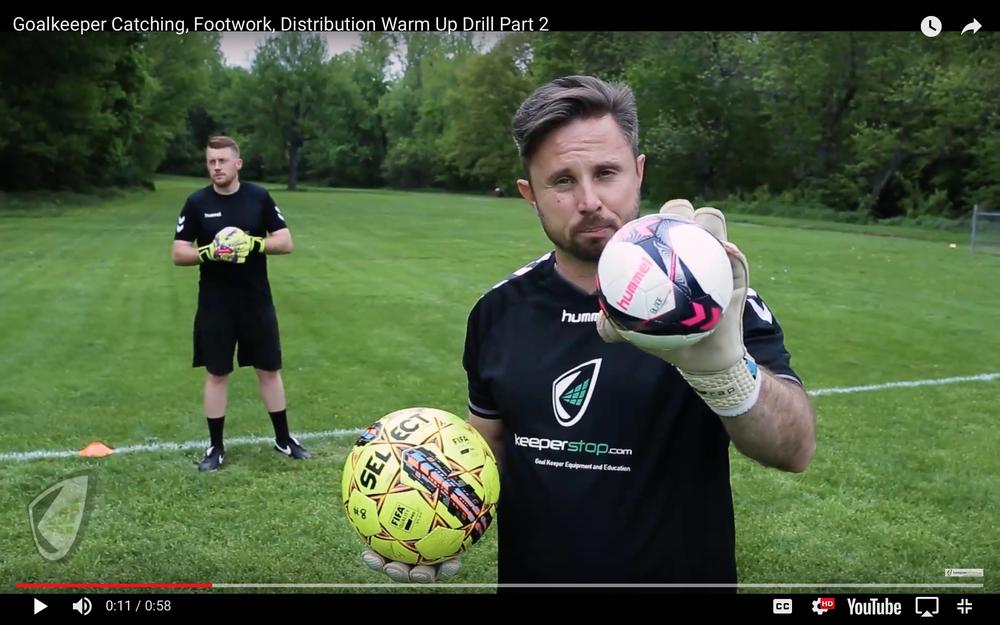 Goalkeeper Training Warm Up