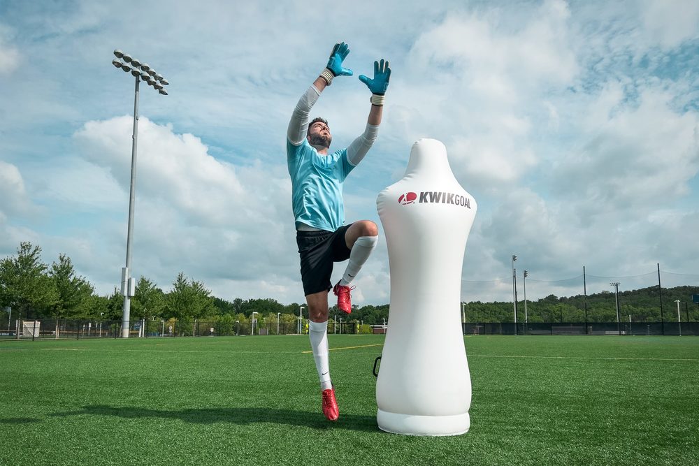 Kwik Goal Air Tom AFM Goalie Training