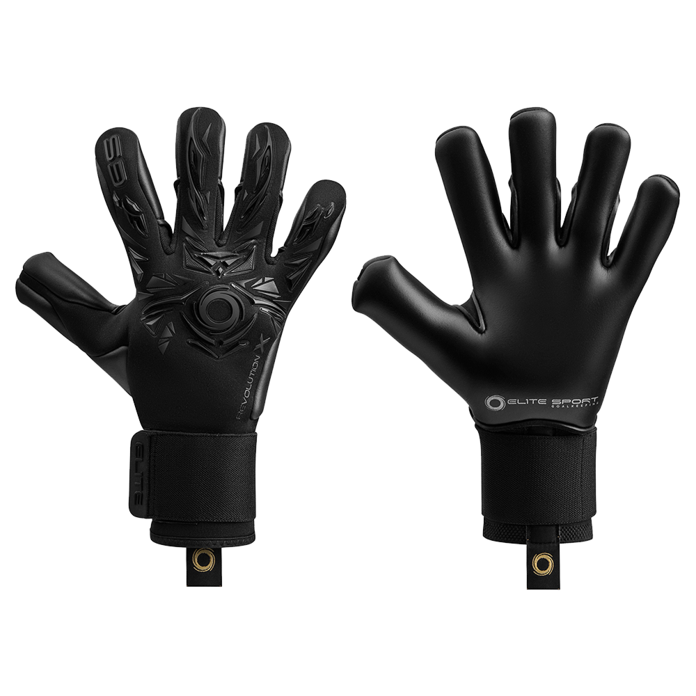 Elite Sport Revolution X Black Goalkeeper Glove
