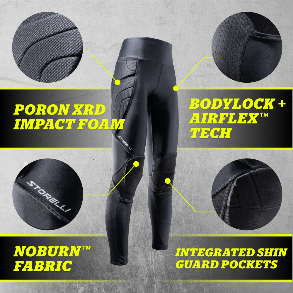 Storelli Women's BodyShield NoBurn GK Leggings Specs