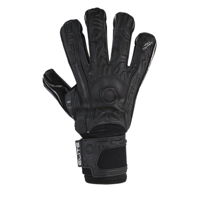 Elite sport black shop solo goalkeeper gloves