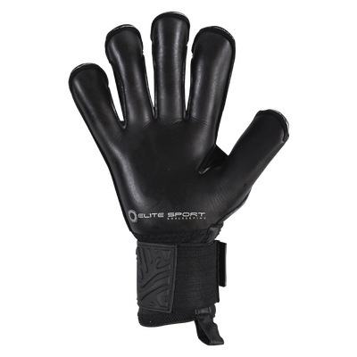 Elite sport black solo goalkeeper gloves outlet