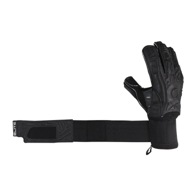 Elite Sport Black Solo Soccer Goalie Glove Keeperstop