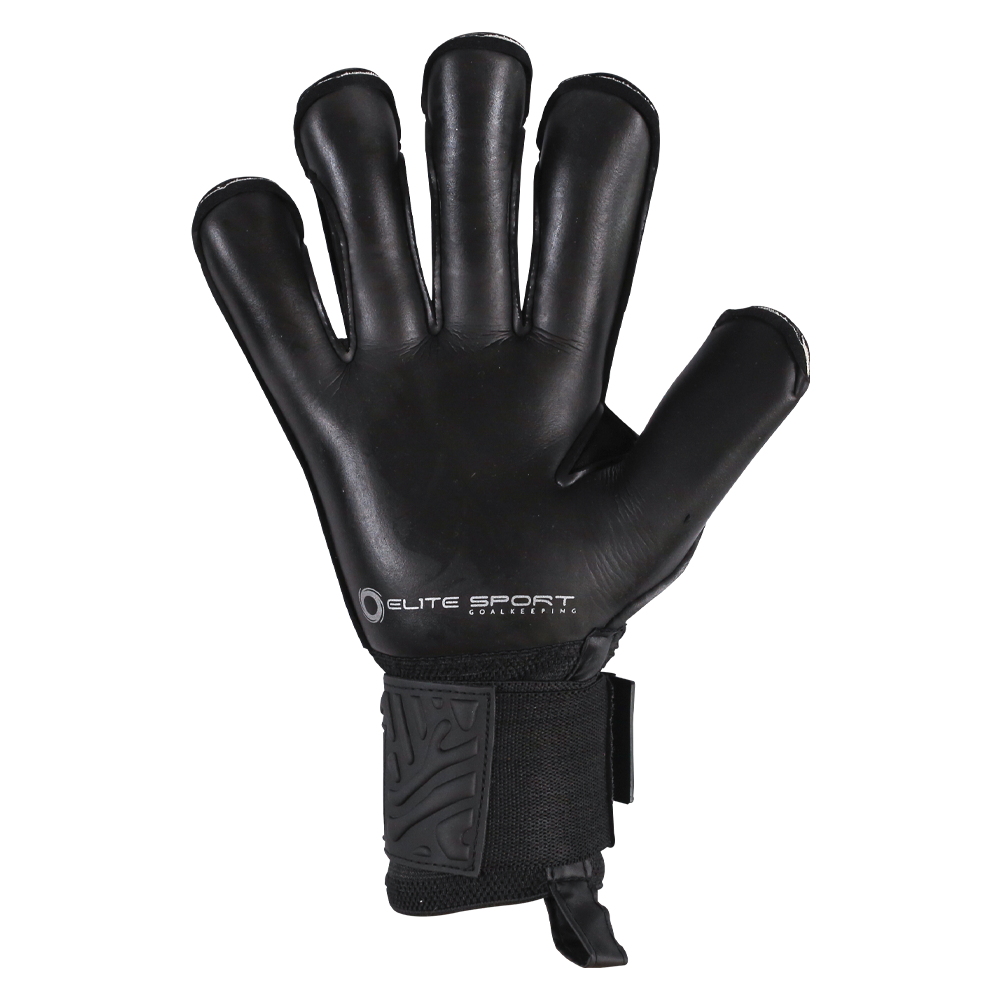 Elite sport black solo goalkeeper gloves hot sale