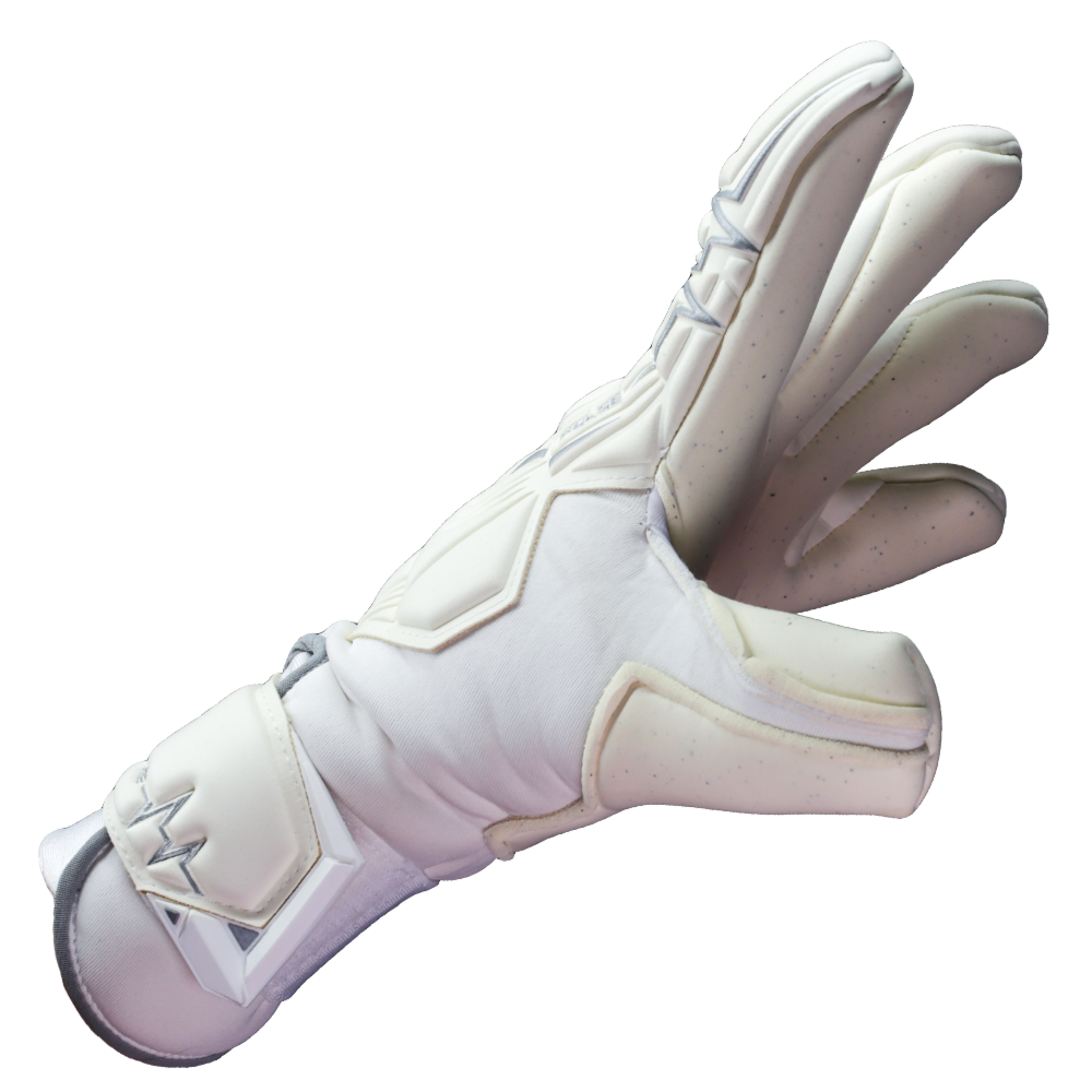 Hybrid cut goalkeeper glove