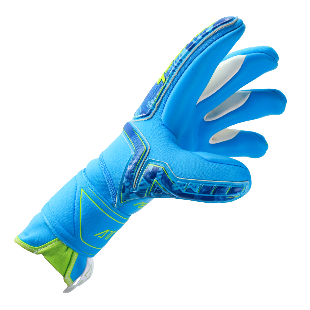 Negative cut goalkeeper gloves