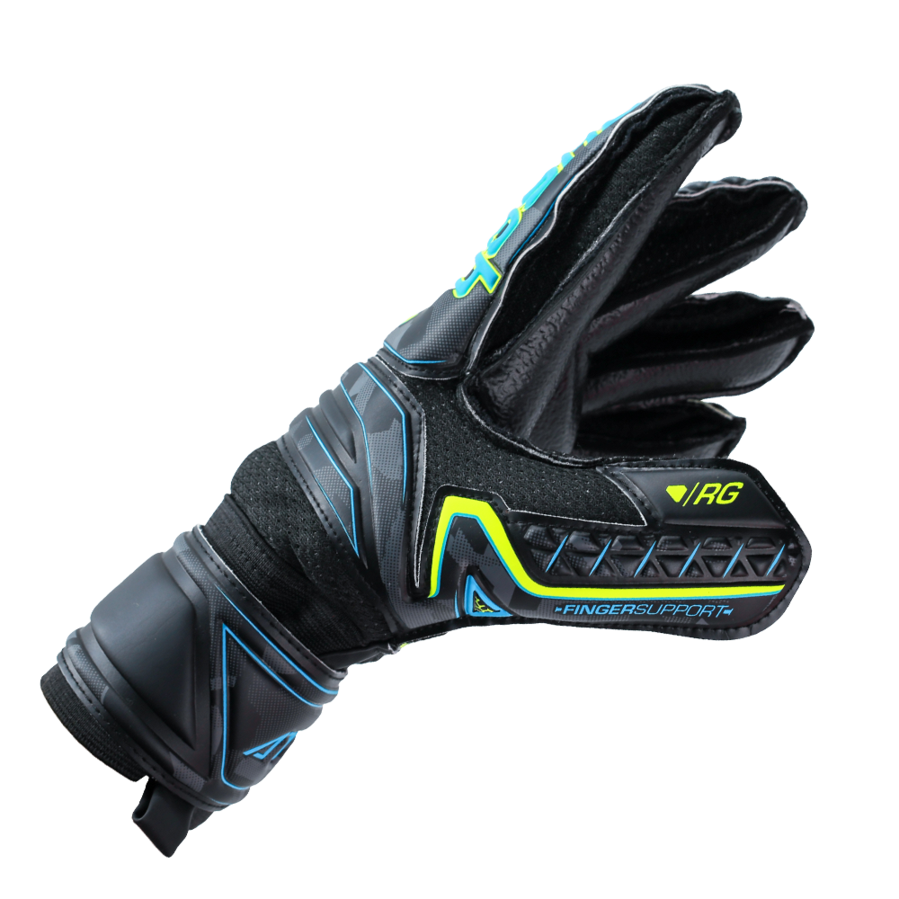 Goalkeeper gloves with finger protection