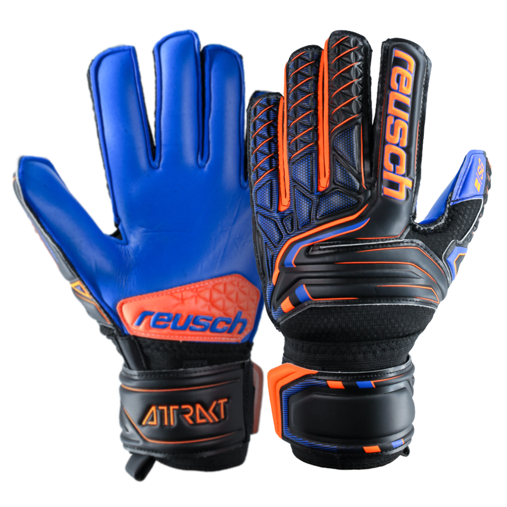 Reusch Attrakt SG Extra Finger Support Junior Goalkeeper Gloves