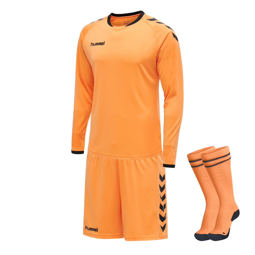 Hummel Core Goalkeeper Kit Tangerine