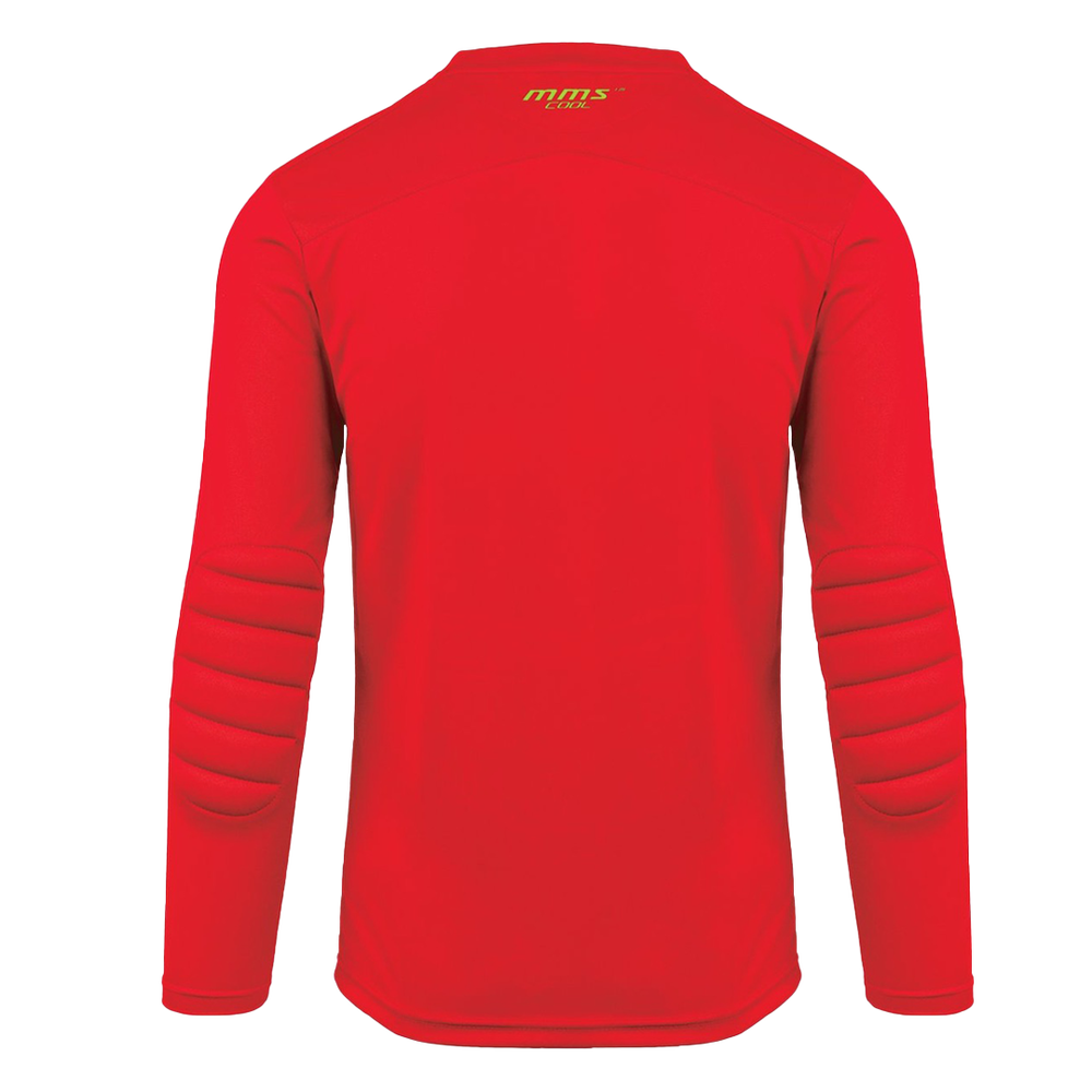 Back of Reusch Match Prime Padded Goalkeeper Jersey Red