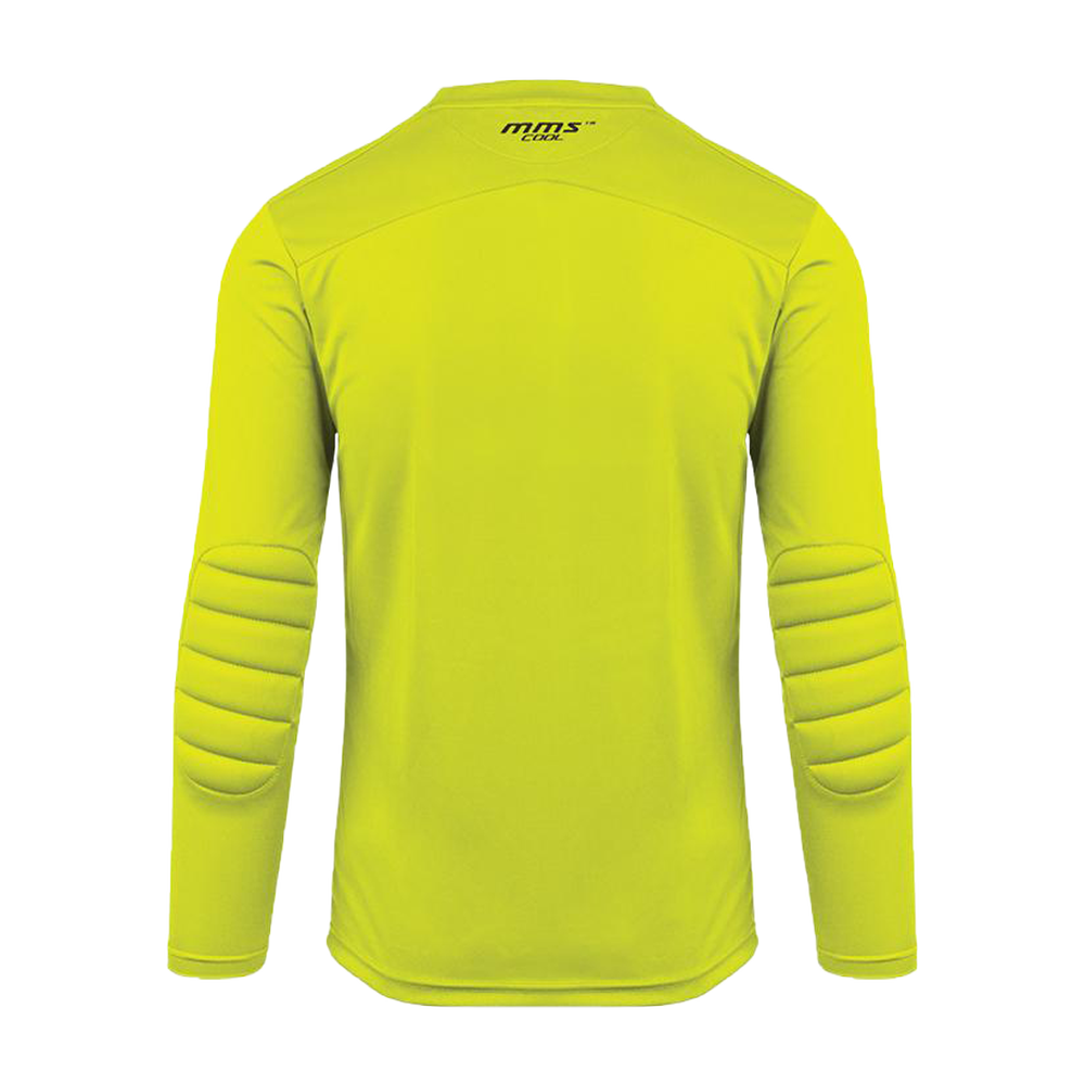 Back of Reusch Match Prime Padded Goalkeeper Jersey Yellow