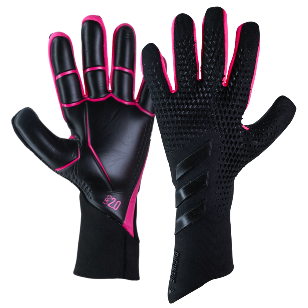 pink adidas predator gloves