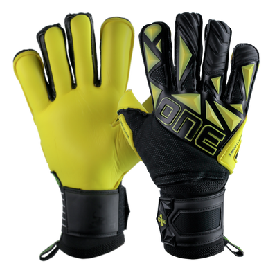 The One Glove SLYR Hyper YLW Goalkeeper Gloves | Keeperstop