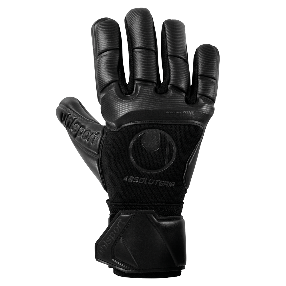 Uhlsport Comfort Absolutgrip HN Black Goalkeeper Gloves