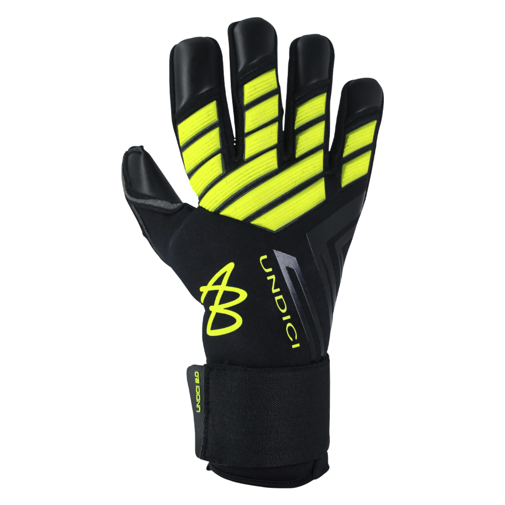 neon goalkeeper gloves