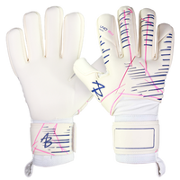Arcitor Keras Professional Goalkeeper Gloves Negative Cut Blue Red Size 10.5 
