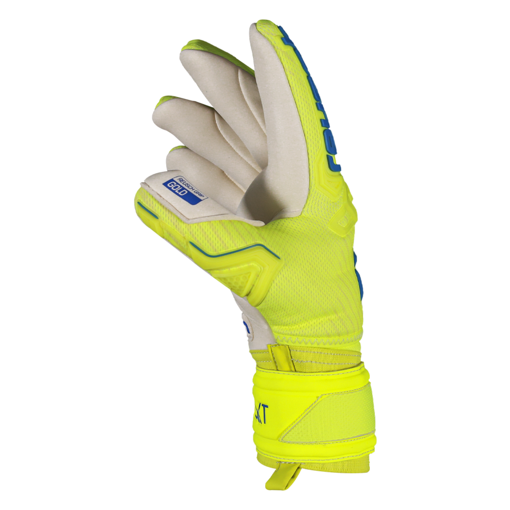 Reusch Attrakt Freegel Gold Finger Support Goalkeeper Gloves Keeperstop